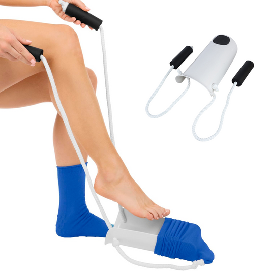 No-Bend Sock Aid for Elderly – Easy On & Off Without Bending