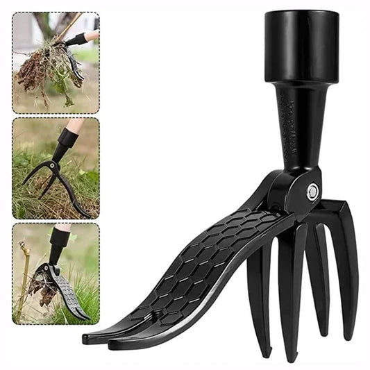 Long Handle Stand-Up Weed Puller | Root Removal Tool