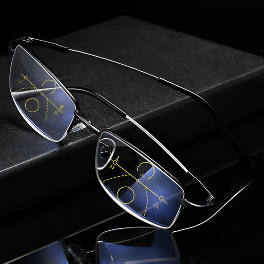 Intelligent Progressive Sunglasses – Smart Reading Sun Lenses