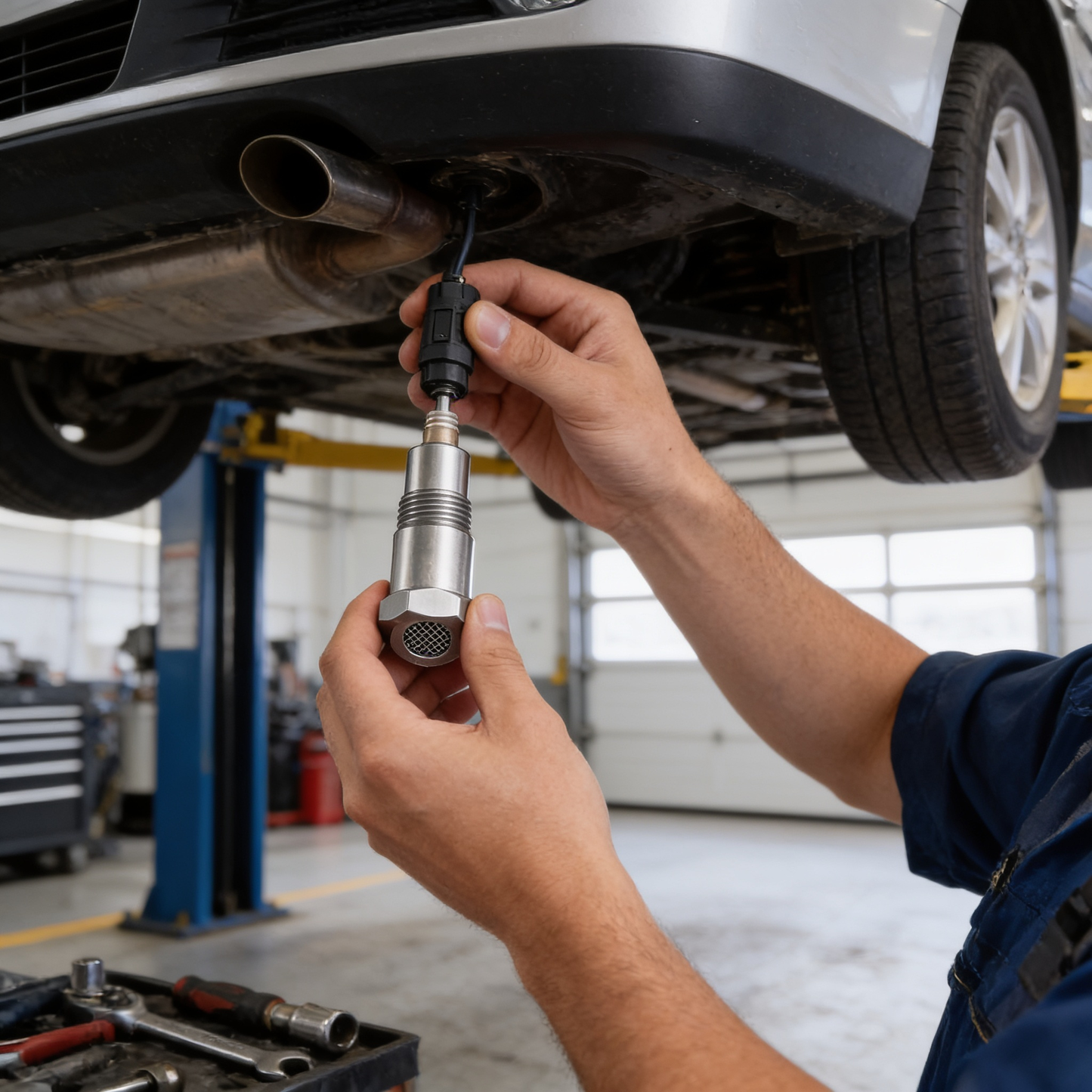 O2 sensor adapter installation - lifestyle