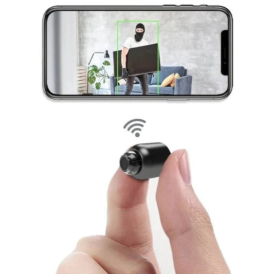 Small WiFi Security Camera – HD Night Vision for Kids & Pets