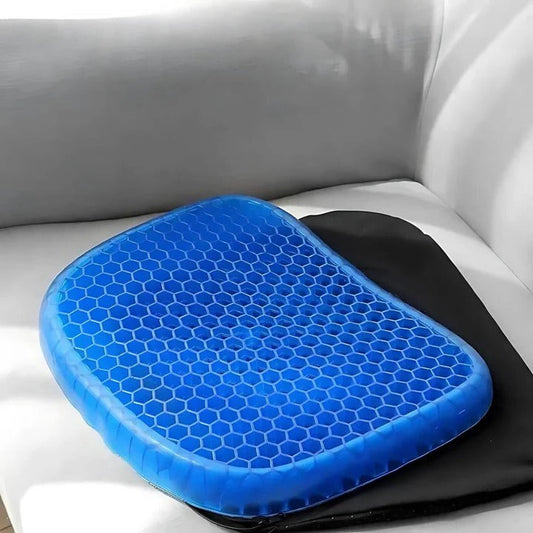 Orthopedic Gel Seat Cushion – Pressure Relief for Office & Car
