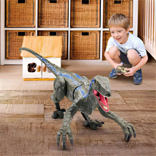 Remote Control Dinosaur Toy | RC Velociraptor Robot
